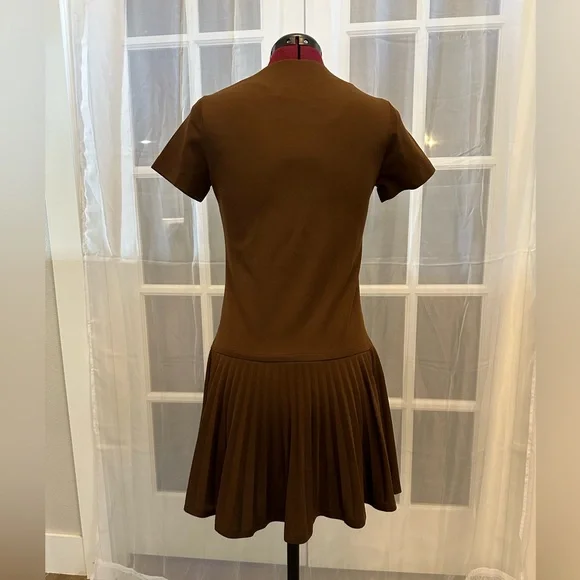 Vintage 1960's Brown drop waist dress.